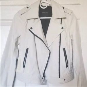 Marciano Jackets & Coats - Marciano Cream Leather Motorcycle Moto Jacket Coat Marciano Jackets & Coats - Marciano Cream Leather Motorcycle Moto Jacket Coat